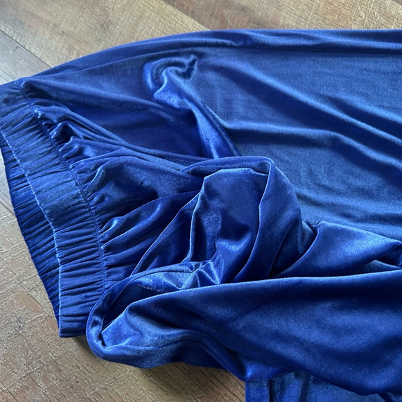 Women Zenana Pants Size S Blue - Picture 9 of 9